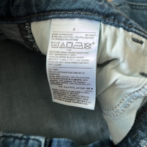 Old navy rockstar super skinny jeans - Picture 3 of 4